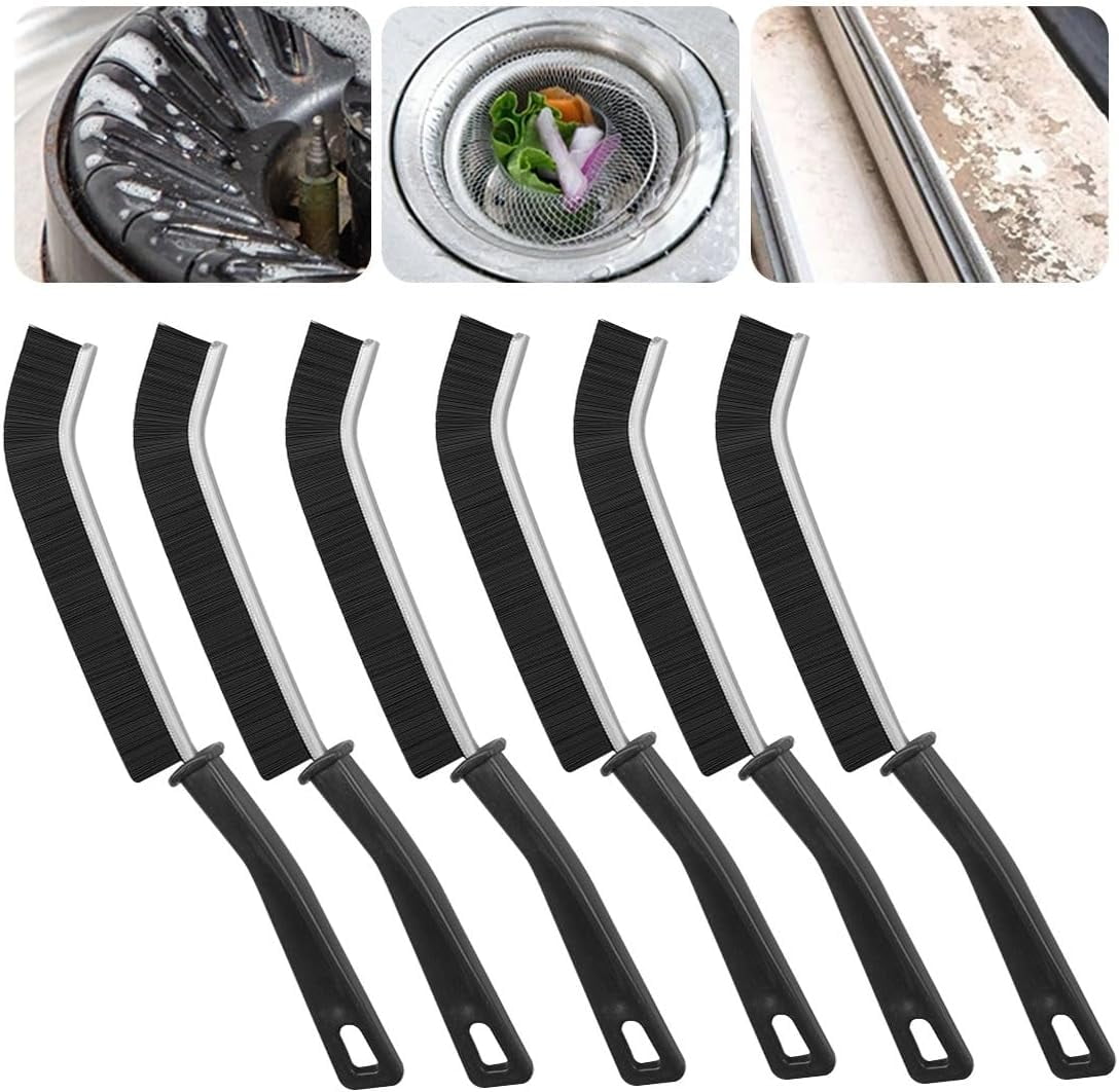 Cleaning Brush Groove Scrubbing Brushes, Multifunctional Window Dead Corners Bathroom Thin