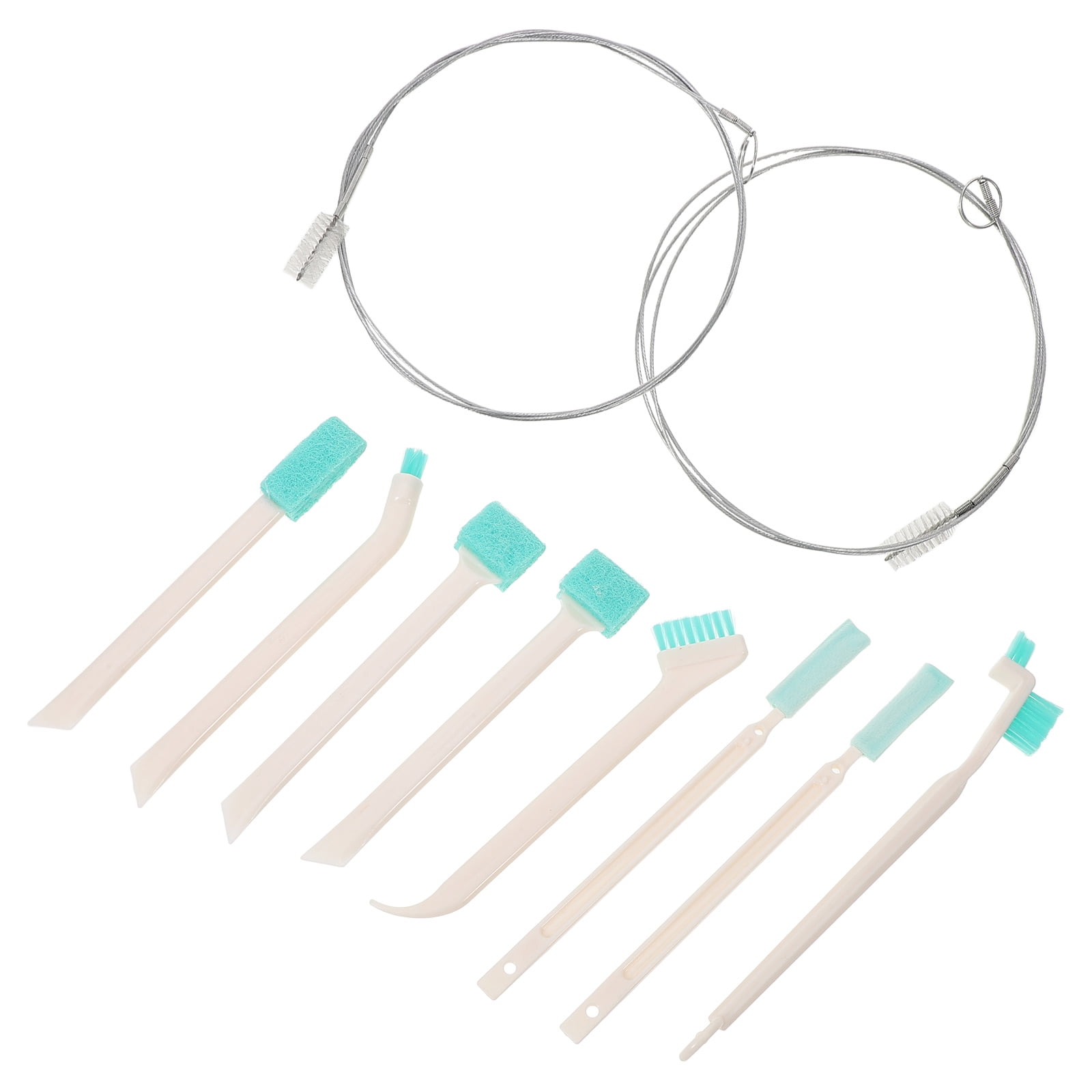 14PCS Ice Machine Cleaner Brush Sets-Ice Maker Cleaner Tools Kits Contain 2pcs Pipe Brush Nylon Bristles 1 5m And 12pcs Crevice Cleaning Brush