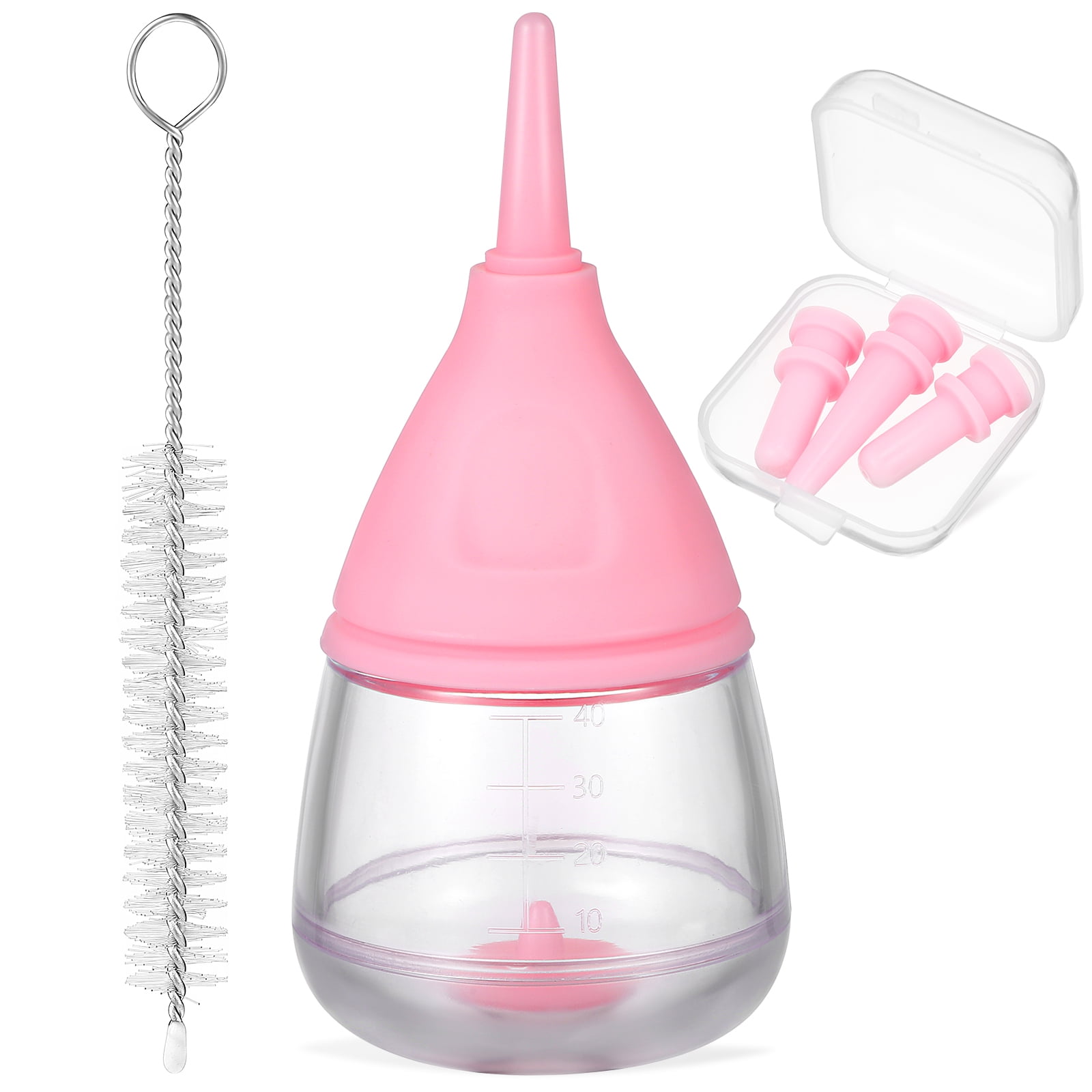 Eease Small Pet Feeding Bottle Set for Nursing Puppies/Kittens