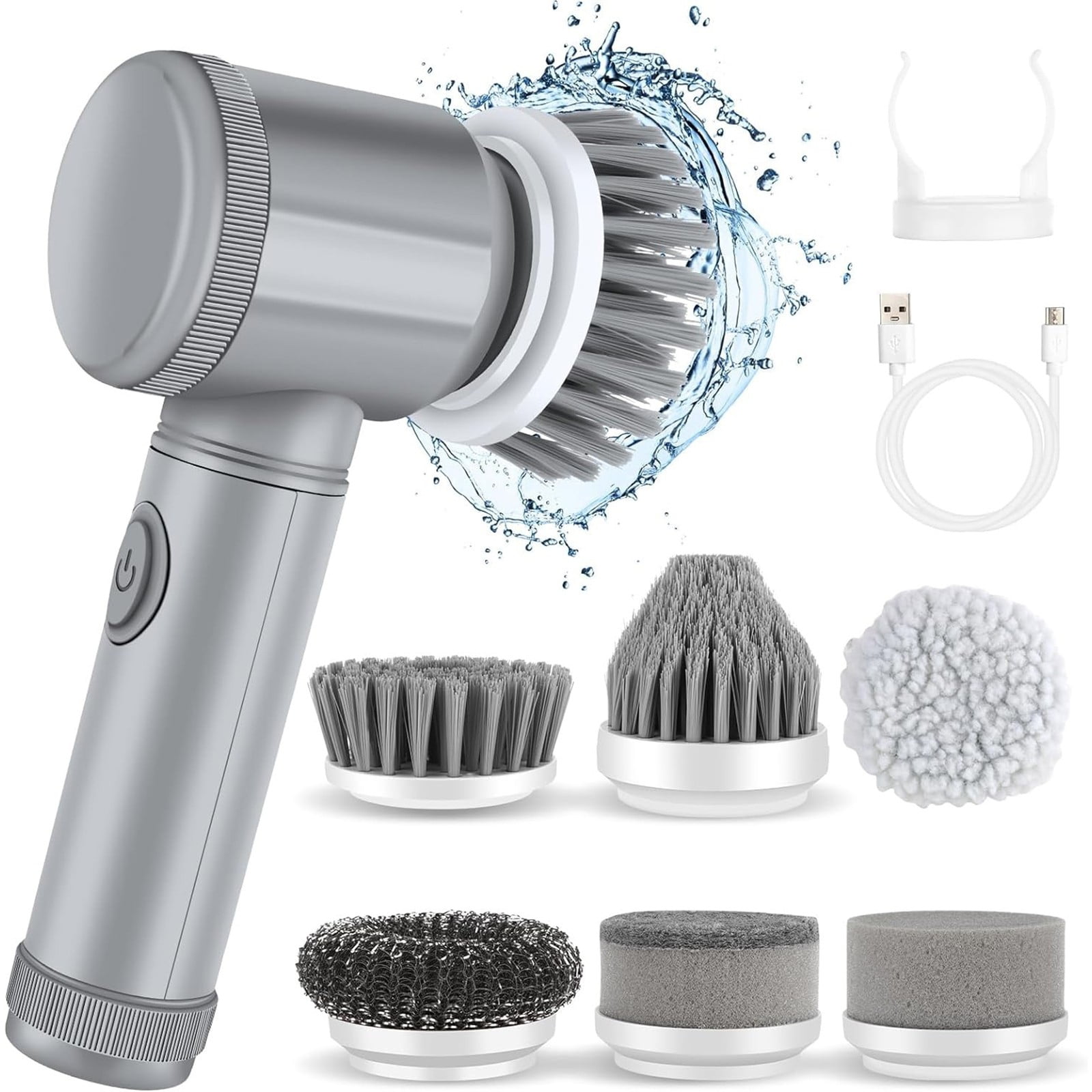 Cleaning Brush Lowprice! Hanzidakd Scrubber Cleaning Brush Cordless