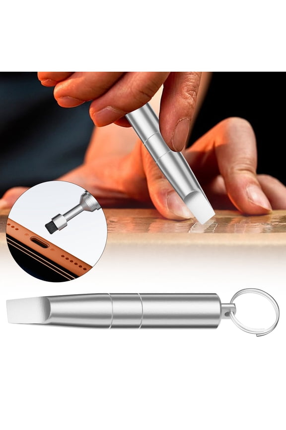 Cleaning Brush Mobile Phone Card Pin Keychain SIM Battery Compartment Multi Function Cleaning Brush Handset Cleanings, 3-in-1 Phone Cleaning Kit, SIM Card Ejector Keychain, Mobile Phone