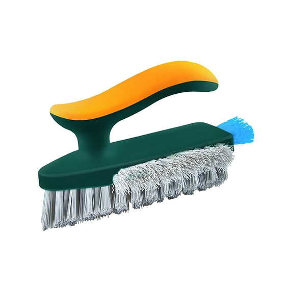 Cleaning Brush Scrubbers for Cleaning Bathroom 4 in 1 Floor Scrub Brush Flexible Stiff Bristles Heavy Duty Scrubbing Cleaning Tool for Bathroom Shower Sink Carpet Floor 1PC gap brush
