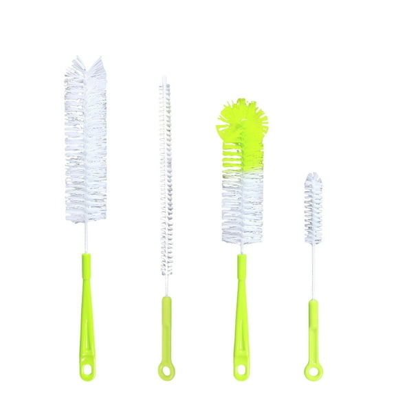 Water Bottle Cleaner Brush Set Long Handle Scrubber For Narrow Neck Bottles Kettle Spout Lid Straw Cleaning Brushes Kitchen Accessories