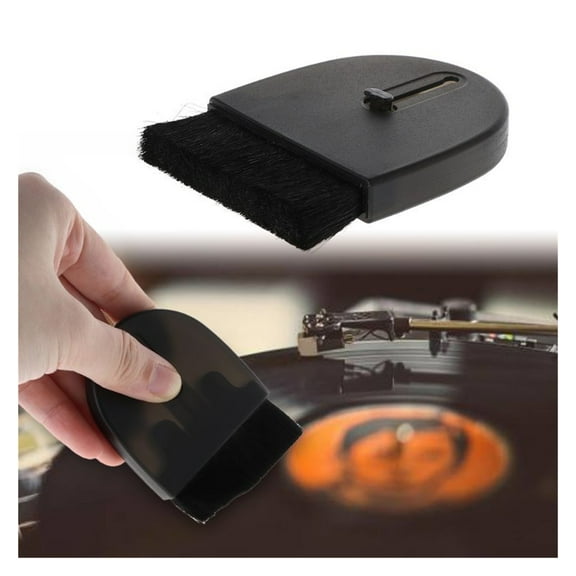 Cleaning Brush Turntable LP Vinyl Player Record Anti-static Cleaner Dust Remover Accessory ,Louder and Clearer