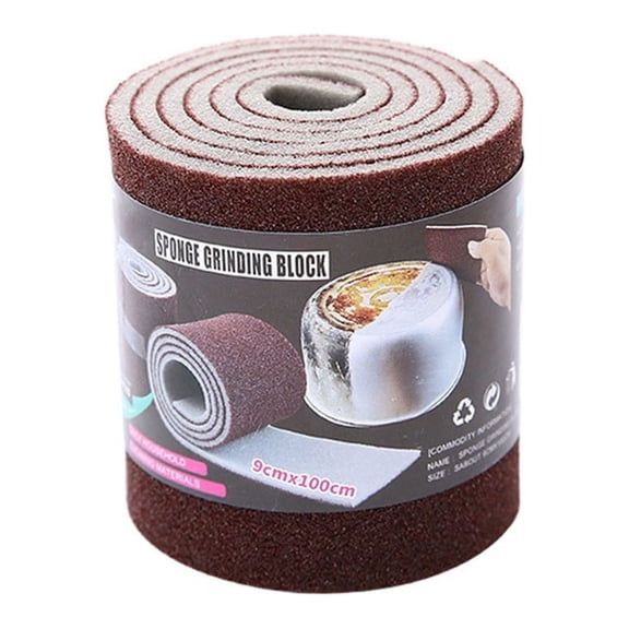 JoyMagic Cleaning Sponge & Scrubbing Pad for Kitchen Scrubbing and Decontamination, Brown Sponge