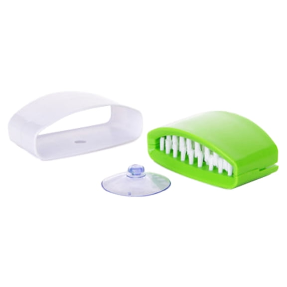 Cleaning Brush for Kitchen with Cup - Fruit Melon Fruit and Glassware Cleaning Brush for forks chopsticks and utensils