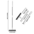 thumbnail image 1 of Cleaning Brush with Long Handle, Long Handle Bathroom Floor Brush for Tile, Wood, Cement Floors, Detachable Head for Bathtub, Shower, Wall Cleaning, 1 of 4