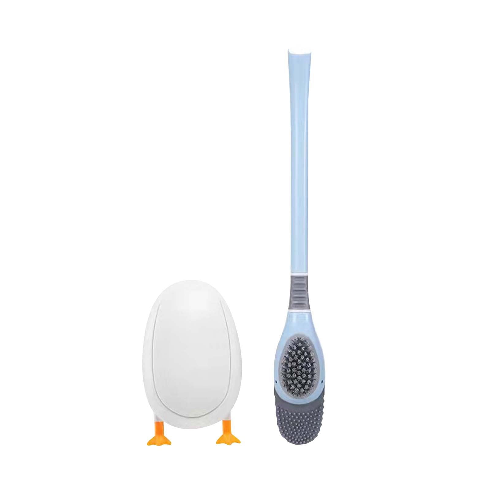 Cleaning Brushes Toilet Brush 2024 New Silicone Bathroom Toilet Brush