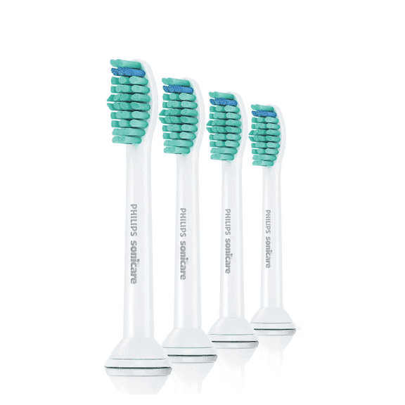 C1 Pro Results Replacement Toothbrush Heads Compatible with Slonicare DiamondClean Electric Toothbrush,4 Pack,HX6014/65