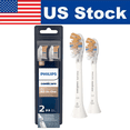 thumbnail image 1 of A3 Premium All-in-One Replacement Toothbrush Heads Compatible with Philips Sonicare Replacement Toothbrush Heads,2 Brush Heads, White, 1 of 5
