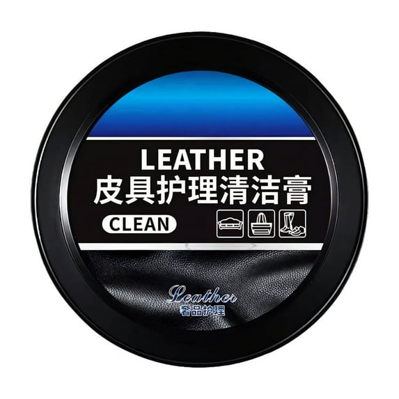Cleaning and Care Cream & Cleaning Paste for Leather Care,Multi-Purpose Leather Cleaner for Automotive Interiors,Leather Cleaning & Conditioning Cream,Leather Care Paste (2Pcs)