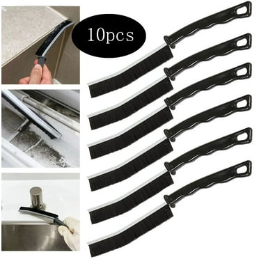 Cleaning Clearance! mtvxesu Crevice Brush, Crevice Cleaning Brush, Small Spaces Clean the Dead Corners of Bathroom Kitchen Tiles, Multifunctional Window Slots Cleaning Tools Fruit Vegetable Brush,10PC