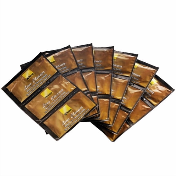 Nikon Moist Lens Cleaner Cleaning Cloth (21 5"x6" Cloths)