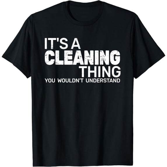 Cleaning Crew funny Cleaning Service vintage Clean Team T-Shirt