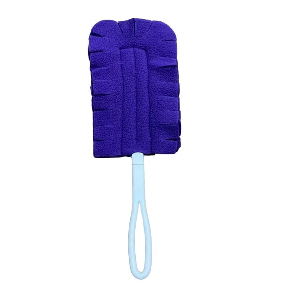 Cleaning Duster with Reusable Washable Replacement Covers, Wet Dry Use Scratch Free Dust Wand, Strong Pet Hair and Fine Dust Removal for Blinds Vents Sofa Home Office Furniture Cleaning