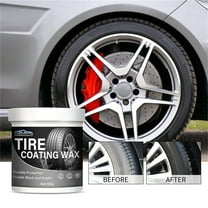 Cleaning Equipment Skegnu Car Tire Refurbishment Black And Bright Coating Paste Tire Wax Darkening Gloss Bright Decontamination Cleaner Motorcycle Tire Bright for Home Clearance Under 10 $