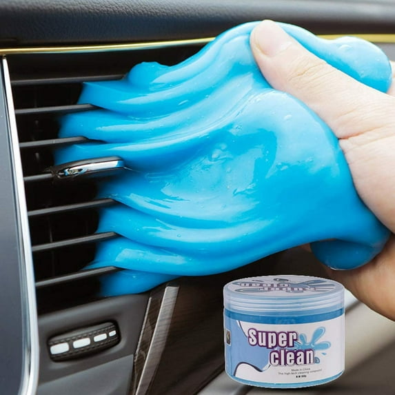 Cleaning Gel for Car,Car Cleaning Kit Universal Detailing Automotive Dust Car Crevice Cleaner Auto Air Vent Interior Detail Removal Putty Cleaning Keyboard Cleaner for Car Vents,PC,Laptops,BLUE