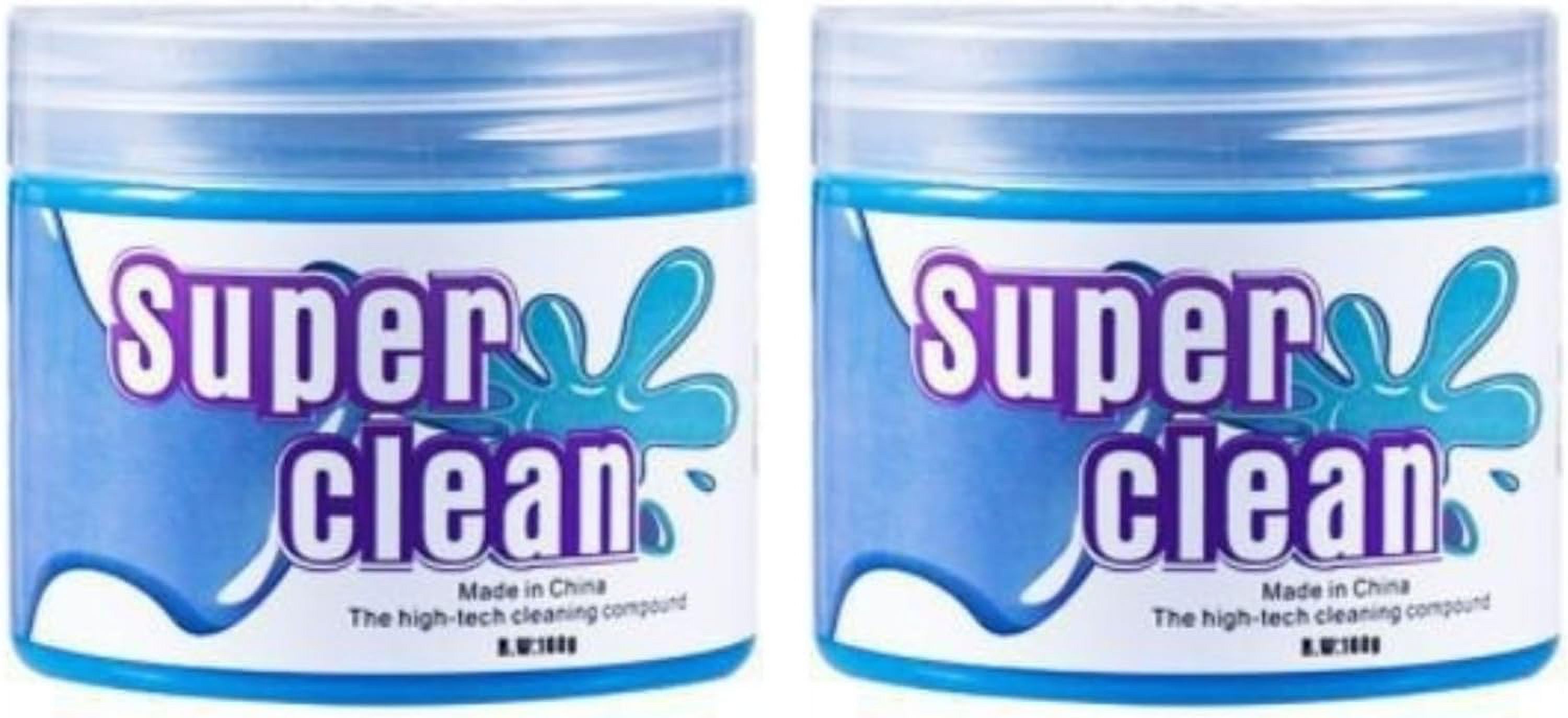 Cleaning Gel for Cars - Car Vent Keyboard - Dust Clear Kit, Home and Office Electronics, Reusable And Durable, Auto Interior Detail Removal Putty, Speakers, Printers, Keyboards(2-Pack)