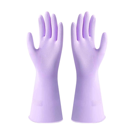 Cleaning Gloves Dishwashing Gloves - Thickened Rubber, Household Kitchen Utility, Ergonomic Comfort, Multi-Purpose Protection for Chores