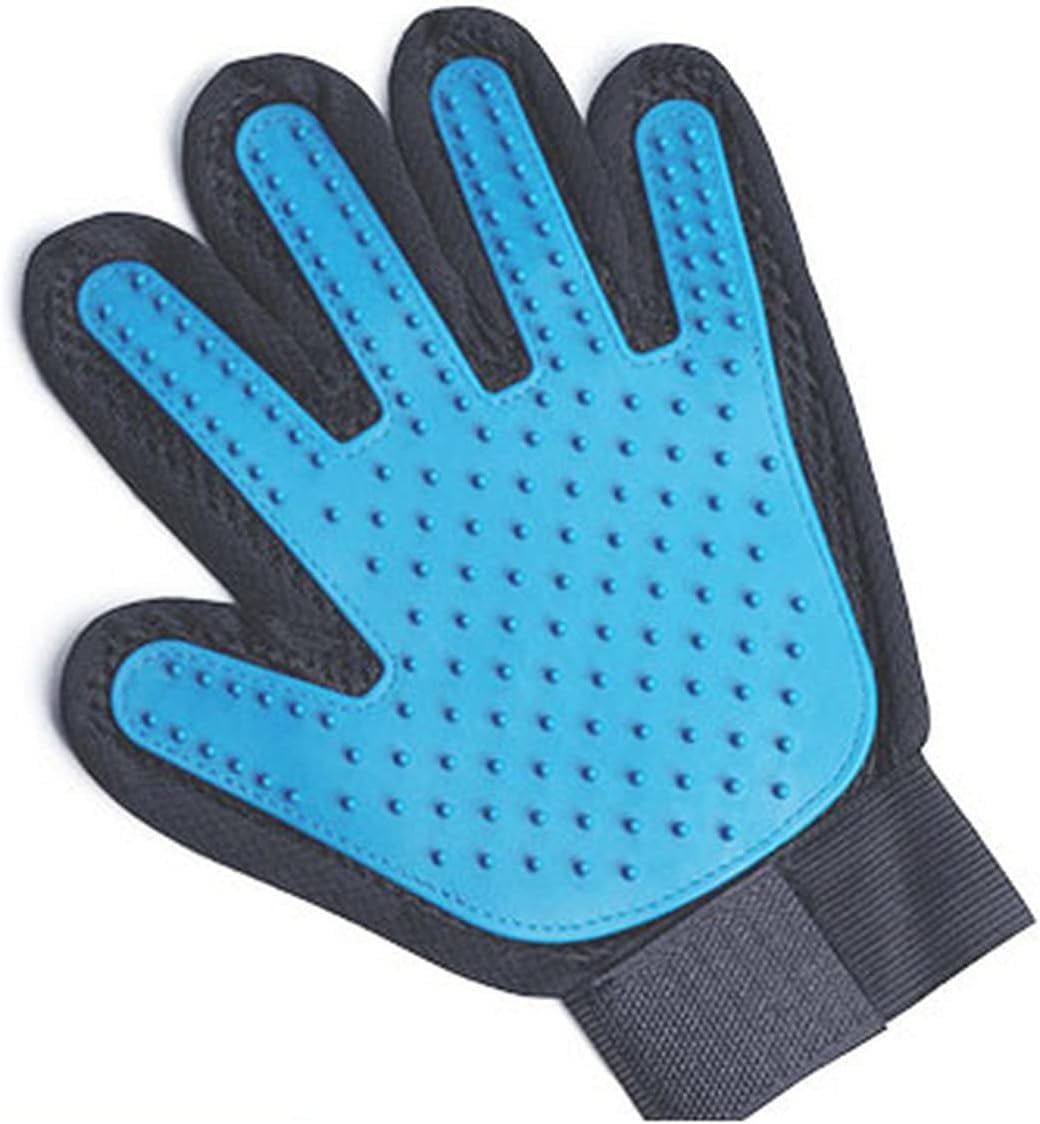 Cleaning Gloves Rubber Pet Dogs Cats Grooming Gloves Mitten Deshedding