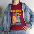 thumbnail image 1 of Cleaning Is My Cardio Housekeeping Housekeeper Light T-Shirt, 1 of 2