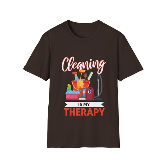 Cleaning Is Therapy Housekeeper Expert Cleaner Housekeeping
