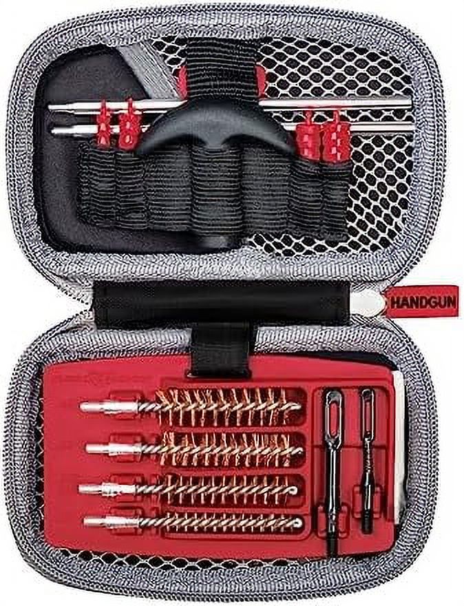 Cleaning Kit All In One 13 Piece Pistol Cleaning Kit With Cleaning Rod, Bore Brushes, Gun