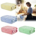 thumbnail image 1 of Cleaning Kitchen Fast Absorbent Microfiber Towels Rags And Cloths Drying Cotton Dish Dish Soft Kitchen Dishcloths Towels Dish Cloth Microfiber Wipes,Checkered Dishcloth *1, 1 of 7