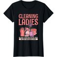 thumbnail image 1 of Cleaning Lady Design for Housekeeping Staff T-Shirt, 1 of 6