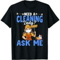 thumbnail image 1 of Cleaning Lady Housekeeping Housekeeper Cleaner T-Shirt, 1 of 4