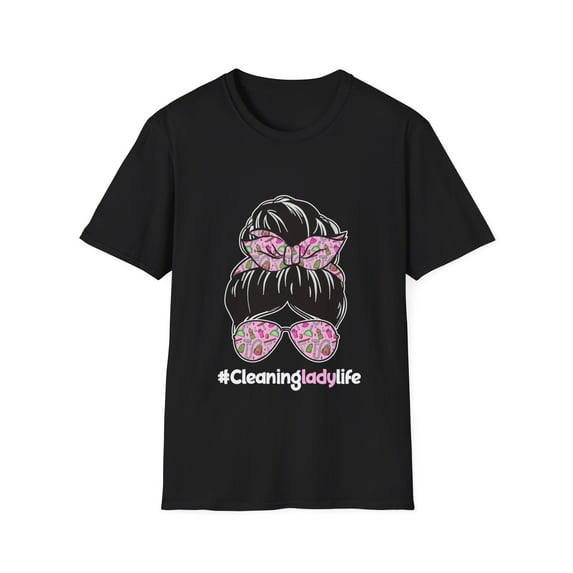 Cleaning Lady Life Housekeeper Expert Cleaner Housekeeping Shirt