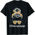 thumbnail image 1 of Cleaning Lady Life - Housekeeper Houseworker Housemaid T-Shirt, 1 of 4