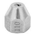Cleaning Pipe Nozzle 25Degree Fan Type 304 Stainless Steel M14 Female