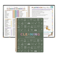 thumbnail image 1 of Cleaning Planner for Adults Women, Cleaning Schedule and Checklist Notebook, Daily Weekly Monthly Schedule Household Cleaning Checklist Planner - (Green), 1 of 9