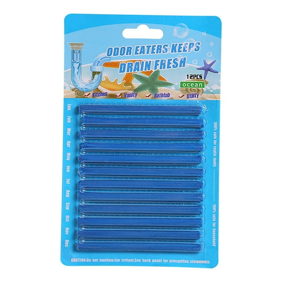 Cleaning Rod Sewer Dredging Tool,Enzyme Drain Stick for Grease Hair Soap Clog Removal Eco-Friendly Odor Control Preventive Maintenance for Kitchen Bathroom Toilet Household Drain Pipes-D