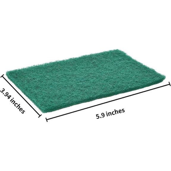 Cleaning Scrub Sponge Scouring Sponge Pads Non Scratch Pads for Kitchen Dishes Cleaning (Green. 100 Pieces)