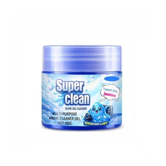 Cleaning Slime, Yannianjz Multi Surface Cleaning Gel, Keyboard Car Vent Cleaner Putty, Reusable Dirt Dust Remover, 160g Adhesive Cleaning Gel for Home