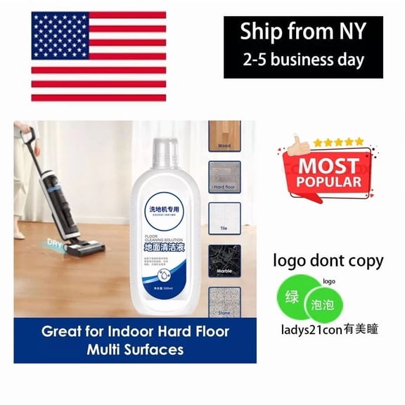 Cleaning Solution For Tineco Ifloor, Floor One Wet Dry Vacuum 500Ml 16.9 Fl Oz
