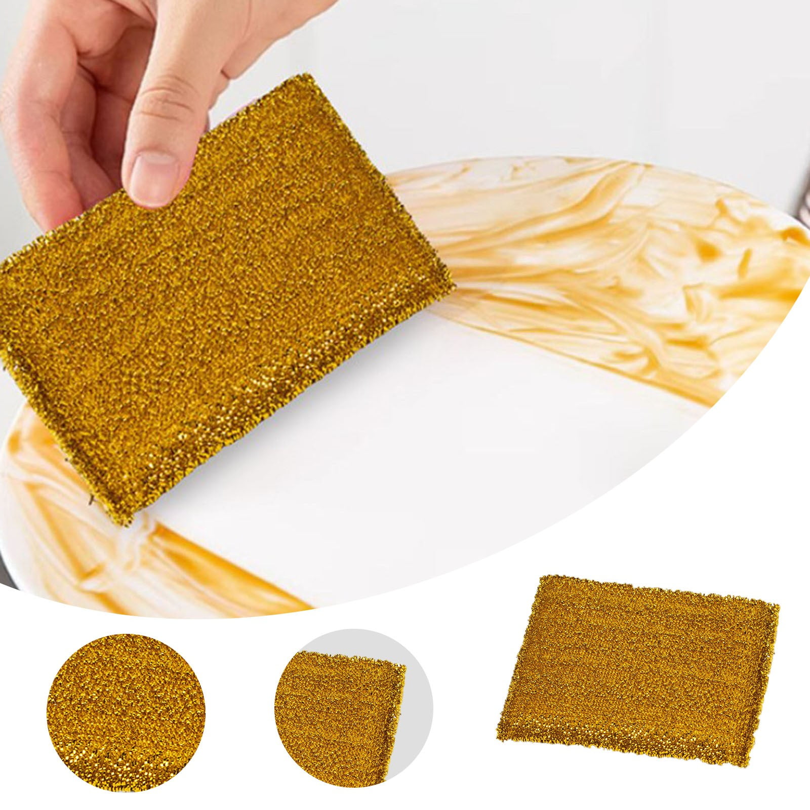 Cleaning Sponge Heavy Duty Kitchen Sponge For Washing POTS Pans