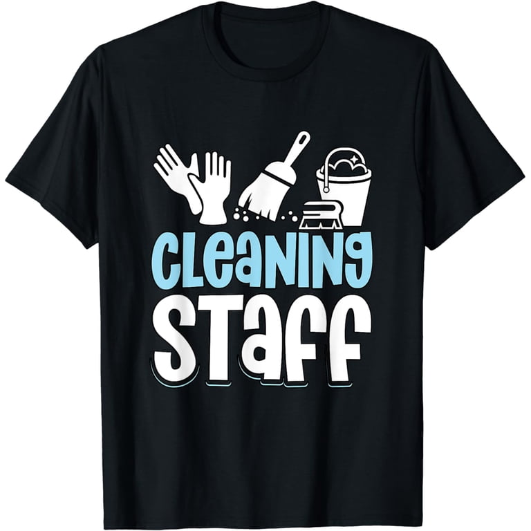 トップス cleaning staff Cleaning Staff Housecleaning Cleaning Squad Housekeeper T-Shirt