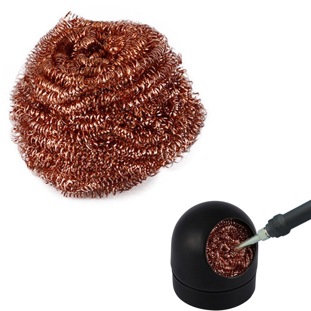 Cleaning Supplies 2025 New 2pc Soldering Solder Iron Tip Cleaner Steel