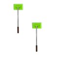 thumbnail image 1 of Cleaning Supplies,Car Glass Cleaning Tool Car Cleaning Glass Washing Brush Window Cleaner Tool With Extendable Handle And Reusable Microfiber Pad Removable Car Glass Kit Car C0(Green) 2PCS, 1 of 6