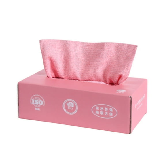 Cleaning Supplies - Cleaning Appliances - Pull-Out Cloth, Cherry Blossom Pink(1X Extractable Wipe - Pink)