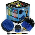 thumbnail image 1 of Boat Cleaning Supplies - Hull Cleaning Brush Set - Marine Equipment Cleaning Brush - Fishing Boat Scrubbing - Pond Scum Remover - Barnacle Removing Tool - Aquatic Cleaning Brushes - Tank Cleaning Set, 1 of 8