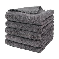Cleaning Supplies for Housekeeping, Tyeign 1 Pack of Fiber Cleaning Cloth Available in 4 Colors (Green/White/Yellow/Black) Cleaning Supplies Bundle Cleaning Supplies for Housekeeping Black