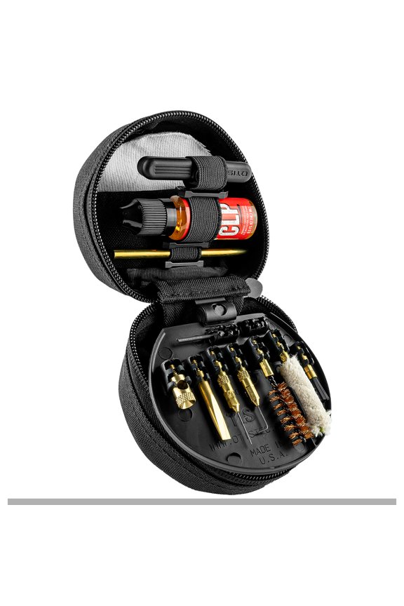.40 Caliber firearm Cleaning Kit, Includes Cleaning Rods, Brushes, Patches, Compact Design (FG-645-41)