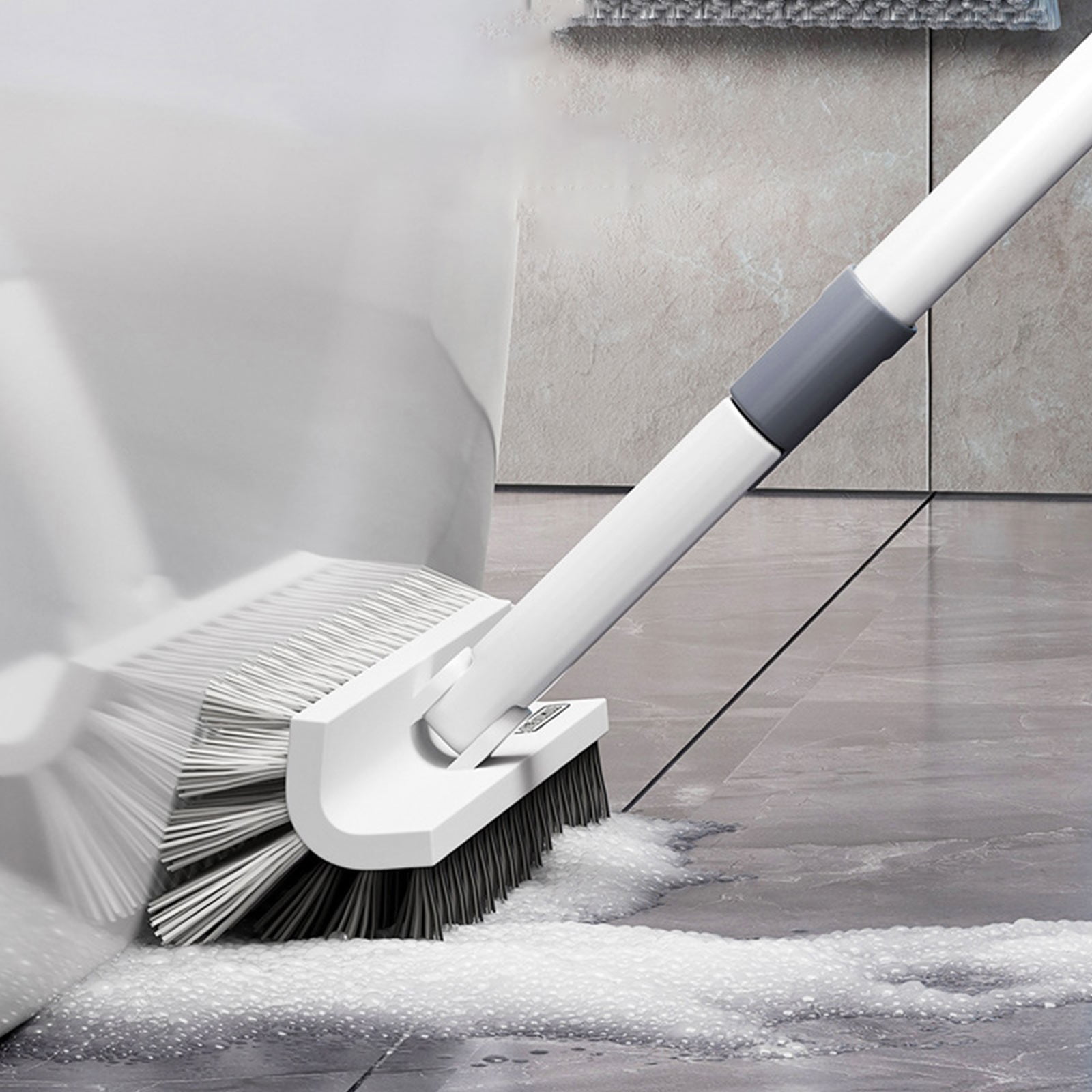 Cleaning Tools Floor Scrub Floor Brush Bathroom Wall Tile Clean Long