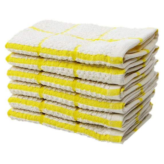 Cleaning Towels, New House Essentials, Cleaning Kitchen Fast Absorbent Microfiber Rags, Cloths Drying Super Cotton Dish Dish Soft Kitchen Dishcloths Towels Dish Cloth Microfiber Wipes 12.2"X12.2"