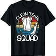 Cleaning Uniform Clean Team Squad housekeeping uniform T-Shirt ...