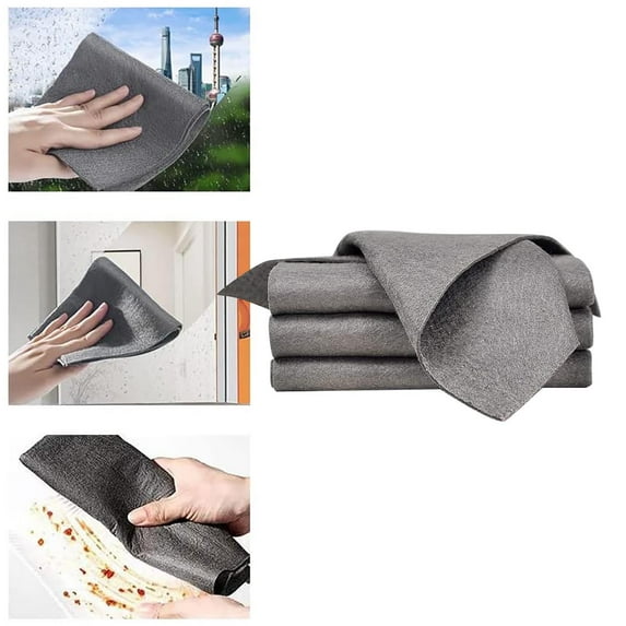 Cleaning Wipes,Cleaning Cloth Microfiber Cleaning Cloth Reusable Microfiber Glass Cleaning Cloth Multipurpose Microfiber Towels For Kitchen Glass Car Window Cleaning